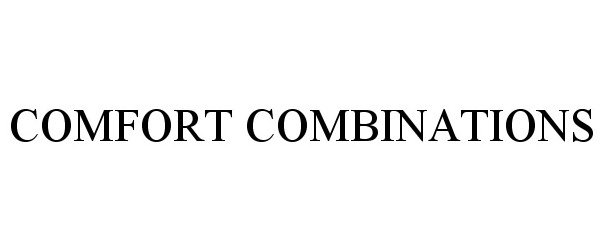 Trademark Logo COMFORT COMBINATIONS