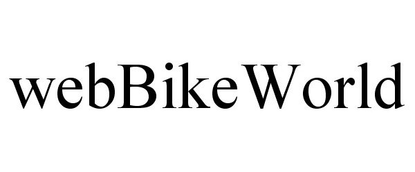 Trademark Logo WEBBIKEWORLD