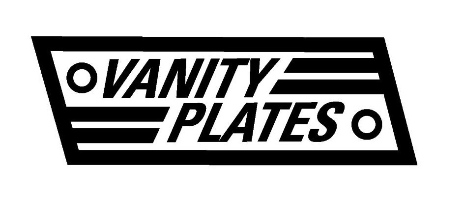 VANITY PLATES
