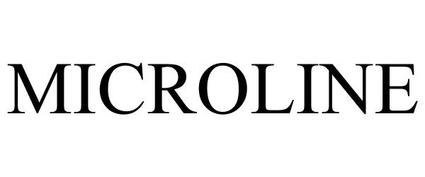 Trademark Logo MICROLINE