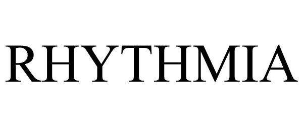 Trademark Logo RHYTHMIA