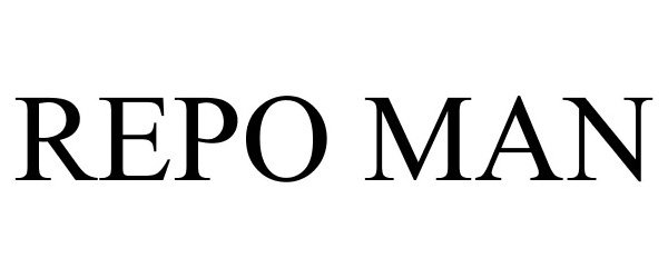 Trademark Logo REPO MAN