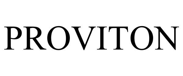 Trademark Logo PROVITON