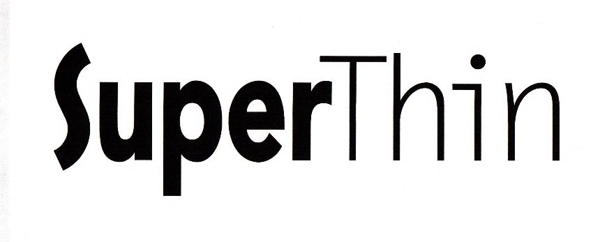 Trademark Logo SUPERTHIN