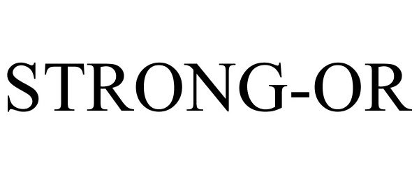  STRONG-OR