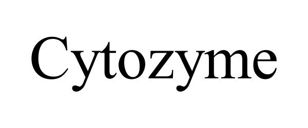 Trademark Logo CYTOZYME