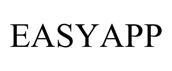 Trademark Logo EASYAPP