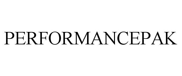 Trademark Logo PERFORMANCEPAK