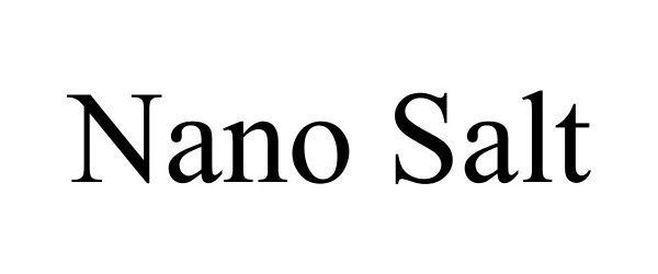 Trademark Logo NANO SALT