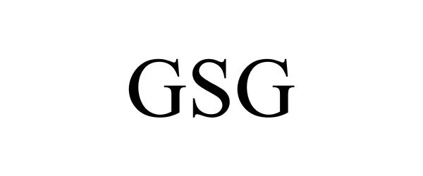 Trademark Logo GSG