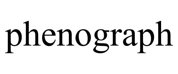 Trademark Logo PHENOGRAPH