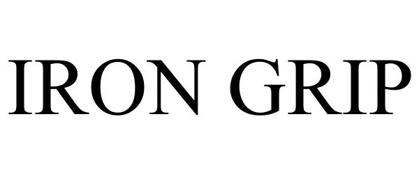 Trademark Logo IRON GRIP