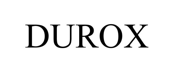 Trademark Logo DUROX