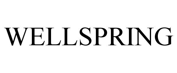 Trademark Logo WELLSPRING