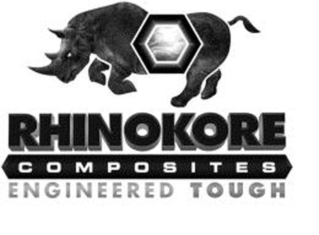 Trademark Logo RHINOKORE COMPOSITES ENGINEERED TOUGH