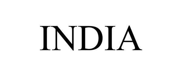 Trademark Logo INDIA