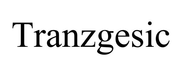 Trademark Logo TRANZGESIC