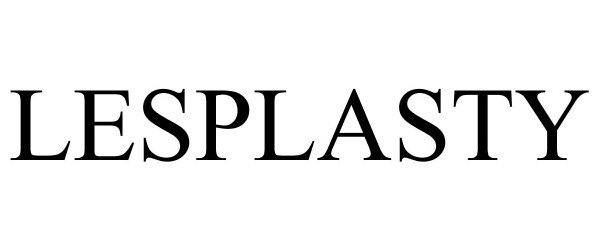Trademark Logo LESPLASTY