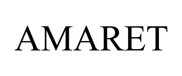 Trademark Logo AMARET