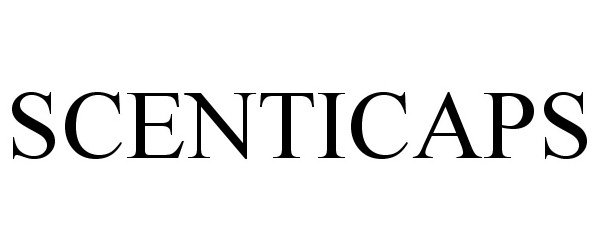 Trademark Logo SCENTICAPS