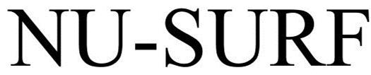 Trademark Logo NU-SURF