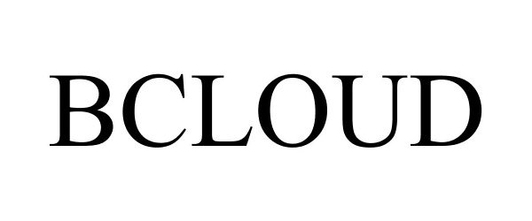 Trademark Logo BCLOUD