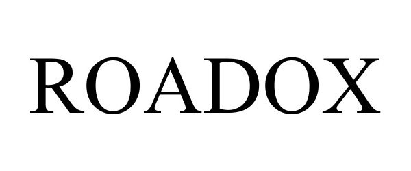 Trademark Logo ROADOX