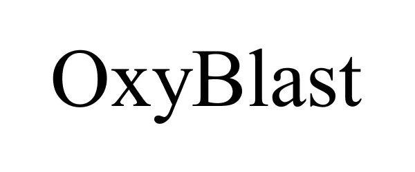 Trademark Logo OXYBLAST