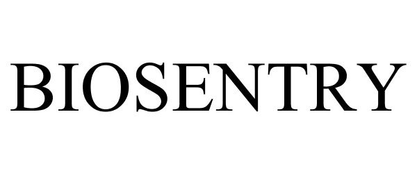 Trademark Logo BIOSENTRY