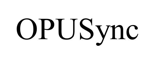 Trademark Logo OPUSYNC