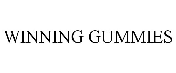 Trademark Logo WINNING GUMMIES