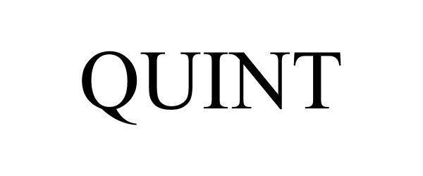 Trademark Logo QUINT