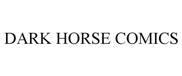 Trademark Logo DARK HORSE COMICS