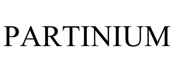 Trademark Logo PARTINIUM