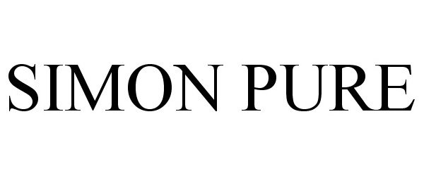 Trademark Logo SIMON PURE