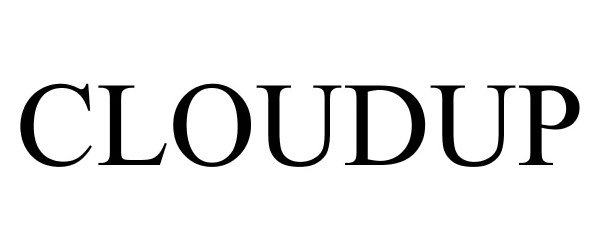 Trademark Logo CLOUDUP