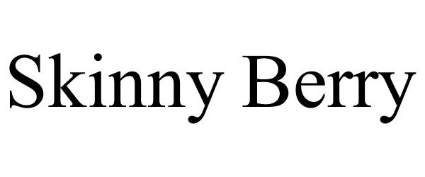 Trademark Logo SKINNY BERRY