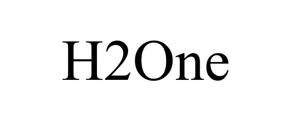 Trademark Logo H2ONE
