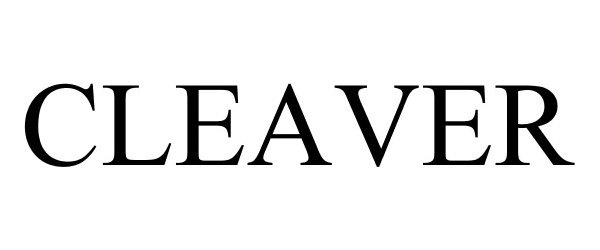 Trademark Logo CLEAVER