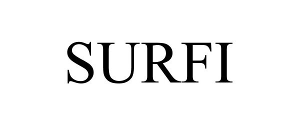 Trademark Logo SURFI