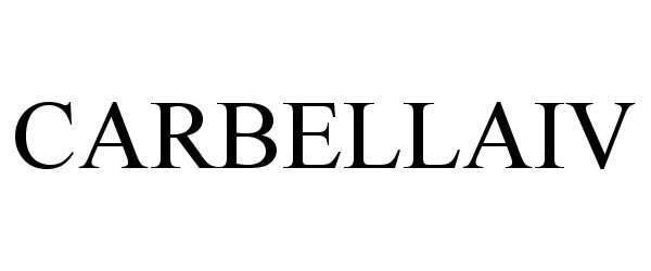 Trademark Logo CARBELLAIV