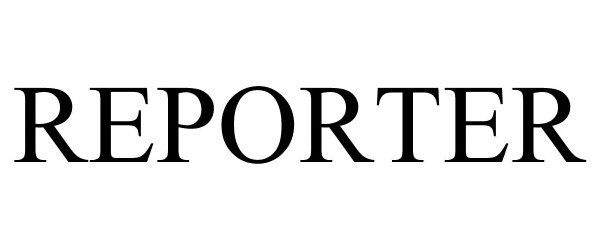 Trademark Logo REPORTER