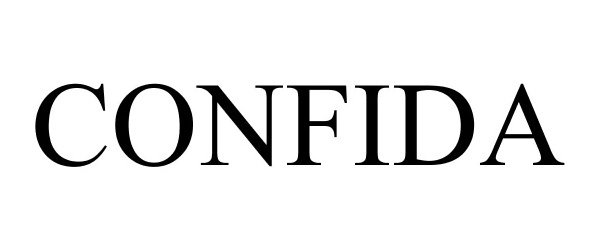 Trademark Logo CONFIDA