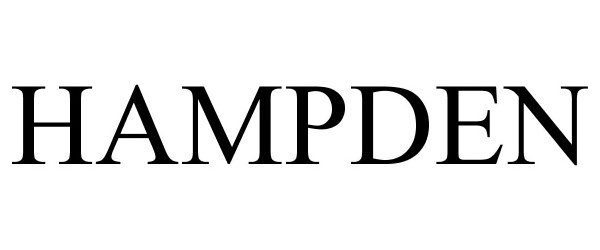 Trademark Logo HAMPDEN