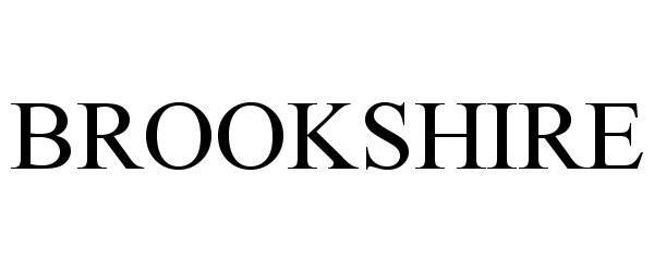 Trademark Logo BROOKSHIRE