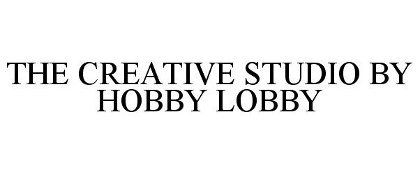  THE CREATIVE STUDIO BY HOBBY LOBBY