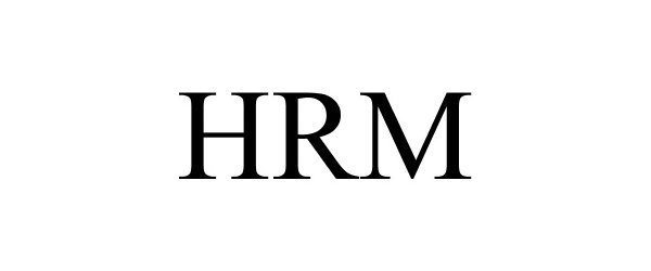 Trademark Logo HRM