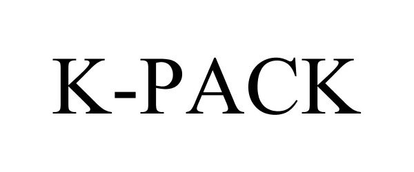 Trademark Logo K-PACK