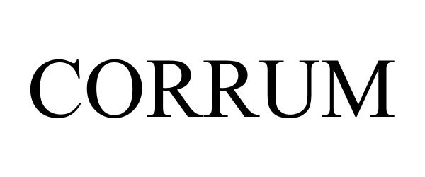 Trademark Logo CORRUM