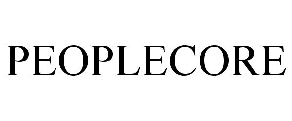 Trademark Logo PEOPLECORE